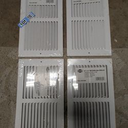 (4×) 12×6 Return Air Grilles