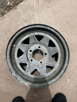Galvanized 15 inch rim