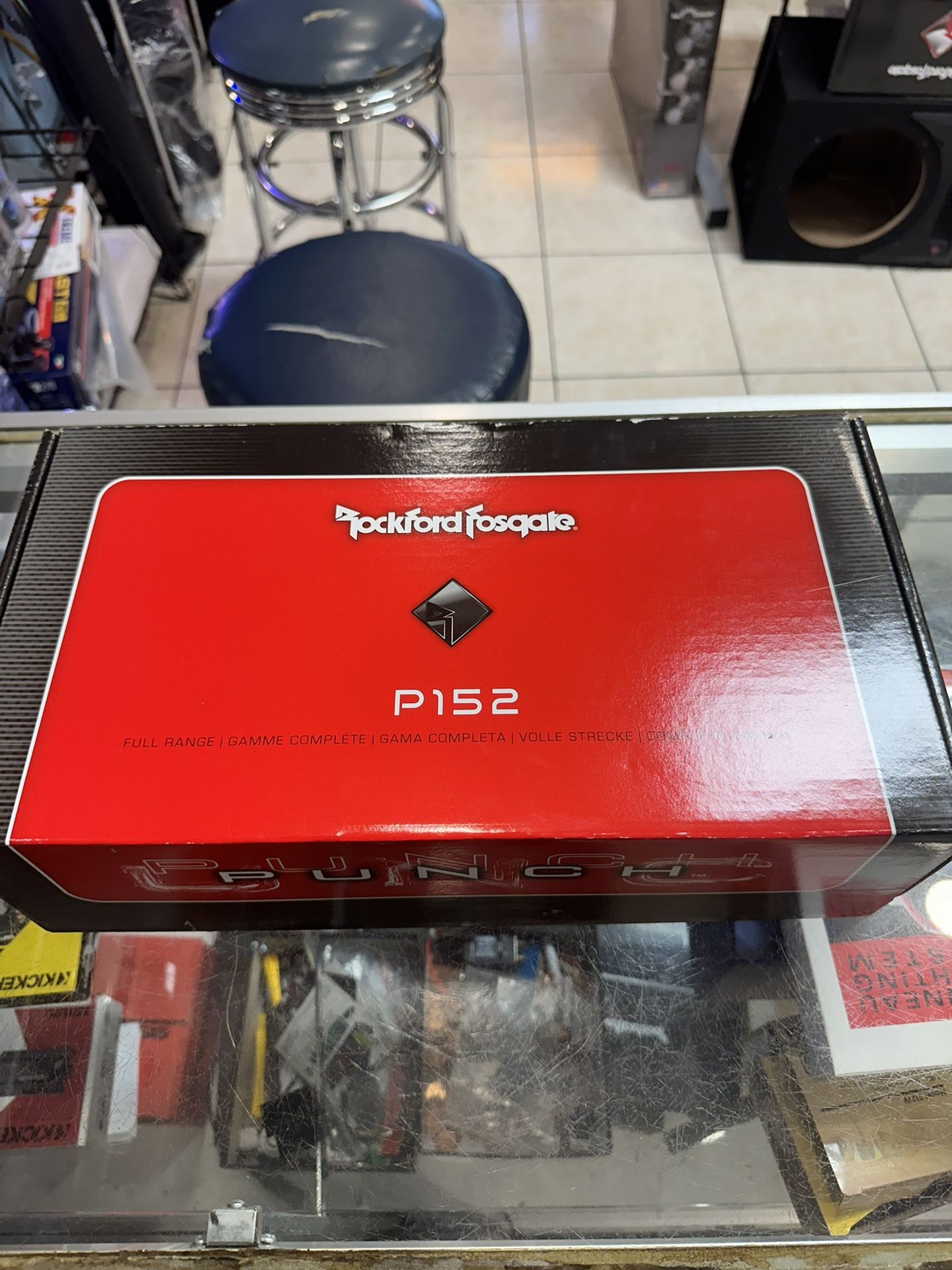 RockFord Fosgate P152 Punch 2 Way Coaxial Full Range Speakers