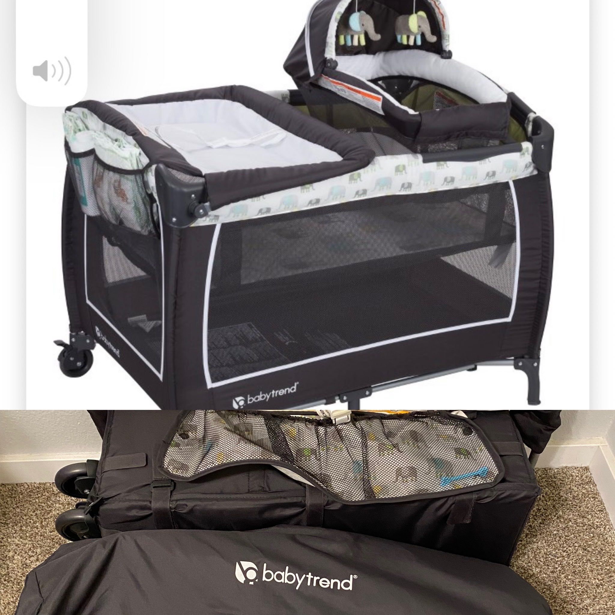 Pack And Play With Changing Table And Bassinet
