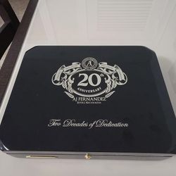 AJ FERNANDEZ - 20th ANNIVERSARY -NUMBERED LIMITED CIGAR BOX