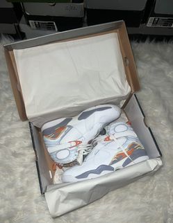 Air Jordan 8 Retro “Stealth Orange” - Size 13M