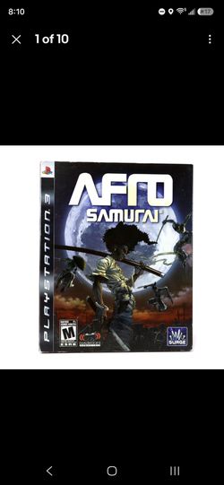 Afro samurai CIB ps3 with slip cover