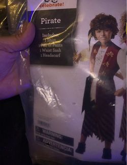 Halloween kid’s Pirate costume