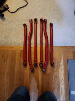 Krx1000 OEM Radius Rod Set/RED - New!