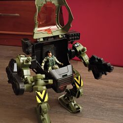 Robot with Action Figure 