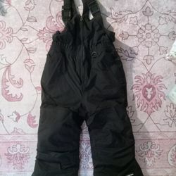 Kids Lands End Squall Snow Bib Size 3