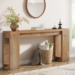 Beautiful 🤎Millwood Pines Console Table For Entryway - 💥New In Box! Brown, 70.9 Inch