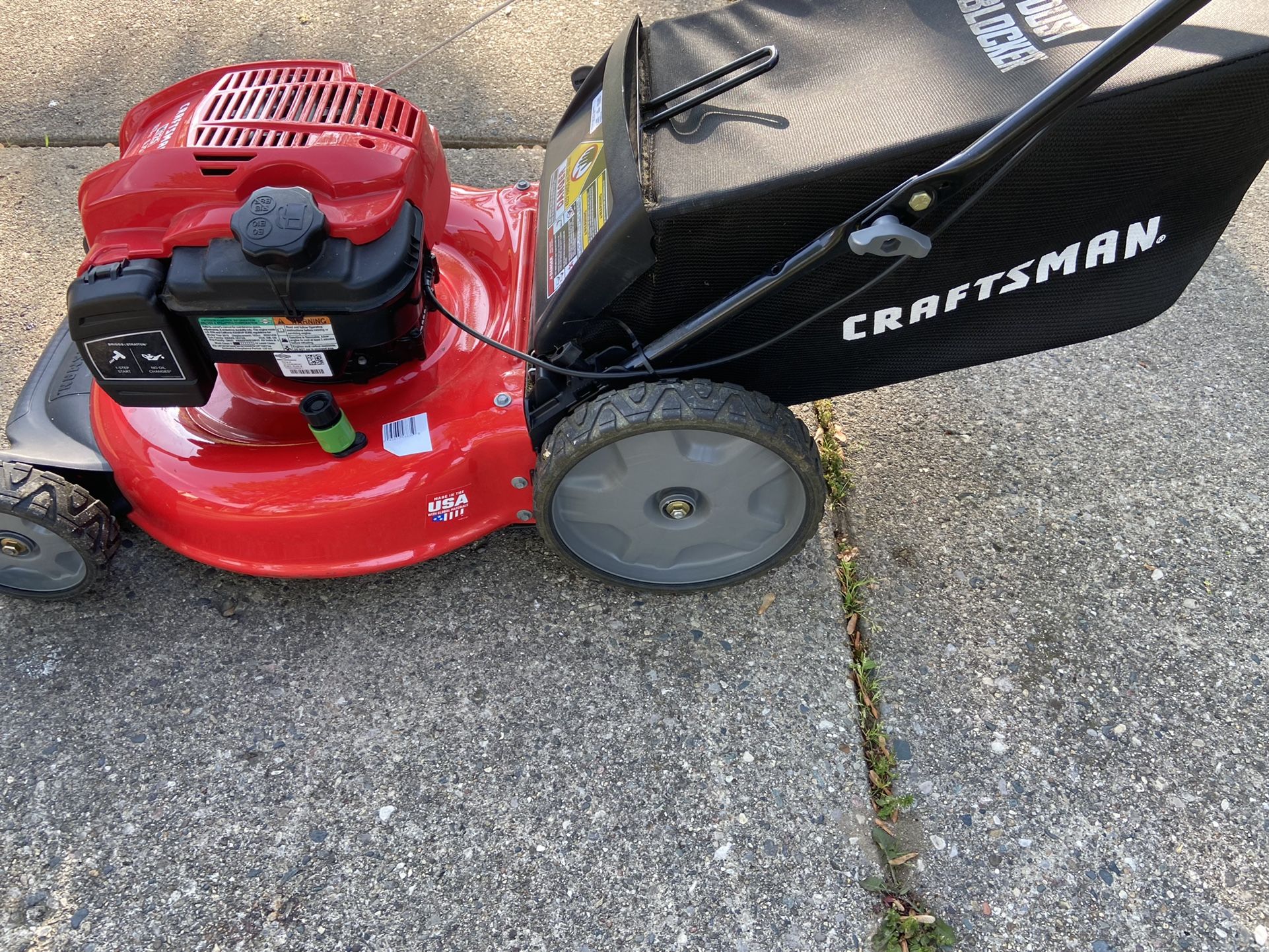 Craftsman 21in. 163cc Gas Push Mower (M125) for Sale in Troy, MI OfferUp