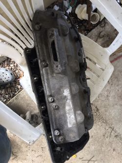 Valve cover with connector ford 6.4 power stroke
