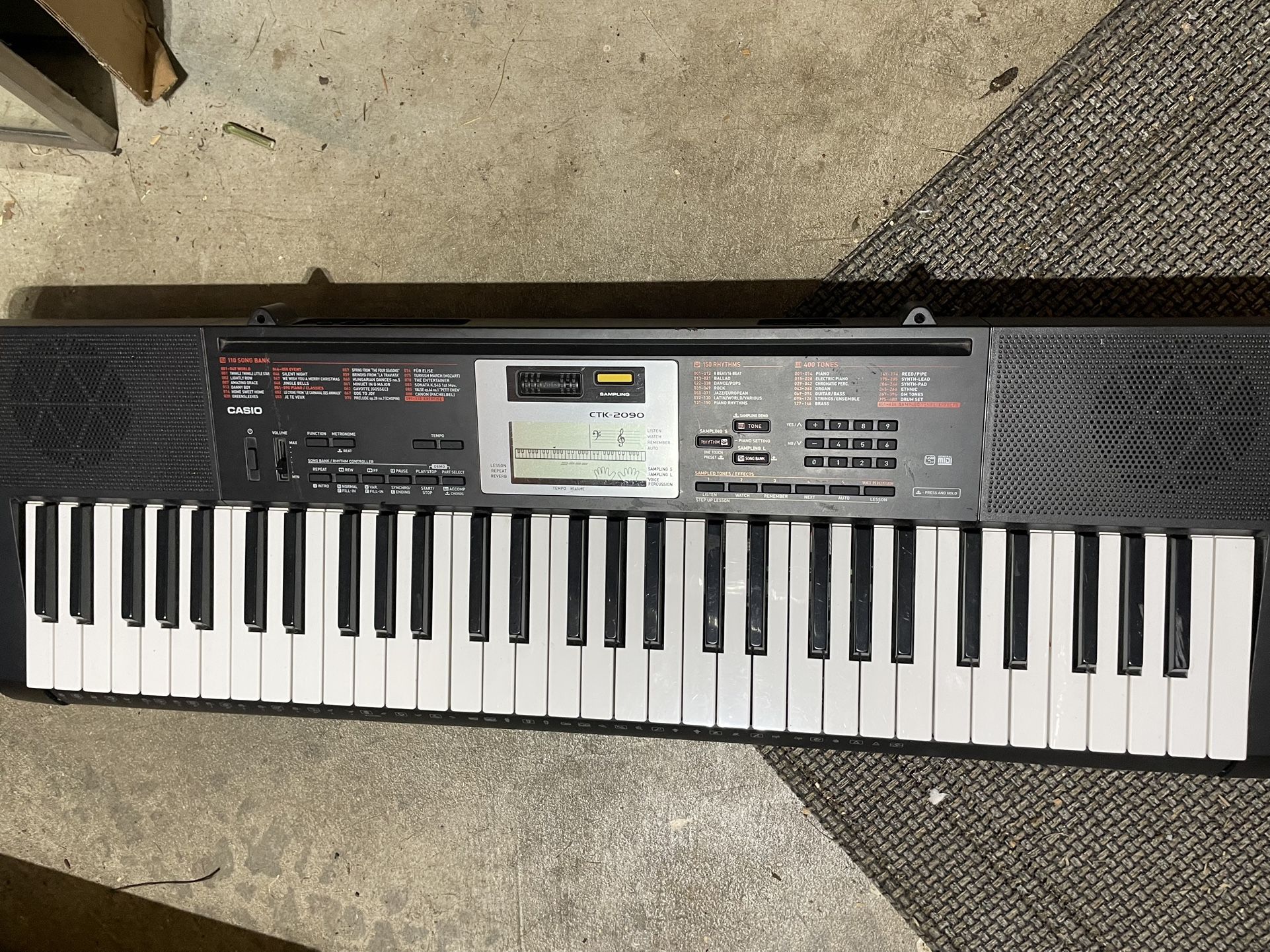 NEED GONE! Casio CTK-2090 Keyboard – Great Condition!