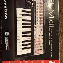 Novation SL MKII USB MIDI controller keyboard. USB plug n play. 