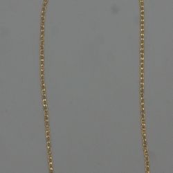 10KT YELLOW GOLD 22 INCHES GUCCI LINK 4.5 GRAMS 864993-1 
