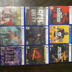 PS4 and PS5 Games