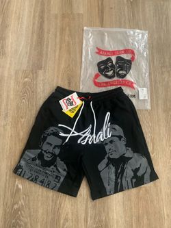 Asaali shorts black & gray
