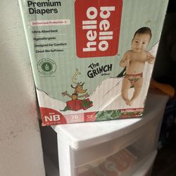 premie -size 2 diapers 