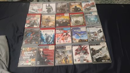 Lot of 20 Exciting  PlayStation III Video Games