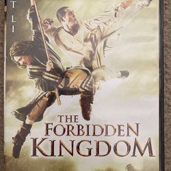 THE FORBIDDEN KINGDOM DVD $5 OBO