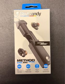 Skullcandy Method 540 ANC Bluetooth Headphones Brand New In Box