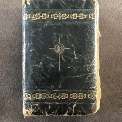 Antique Key To Heaven Religious Book-Missing Pgs And Beginning Pages Are Loose Fair Condition 