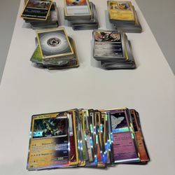 500 Pokémon cards – includes ~40 rare star cards