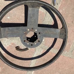 1970s aftermarket steering wheel