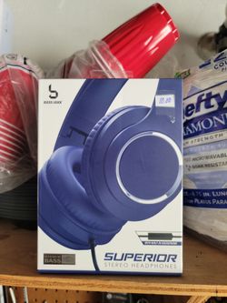 Bass Jaxx Superior Stereo Headphones