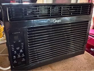 Midea Window Air Conditioner Black