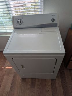 Amana White Front-Load Dryer