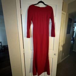 Red prom dress 