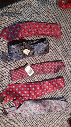 Brand new ties