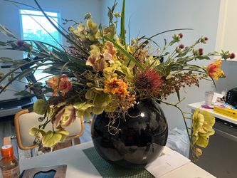 Beautiful artificial flower arrangement