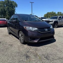 2015 BURGUNDY HONDA FIT EX-L A/NAVI Gᗩᔕ ᔕᗩᐯEᖇ 🅜🅞🅞🅝🅡🅞🅞🅕 HATCHBACK GREAT CONDITION