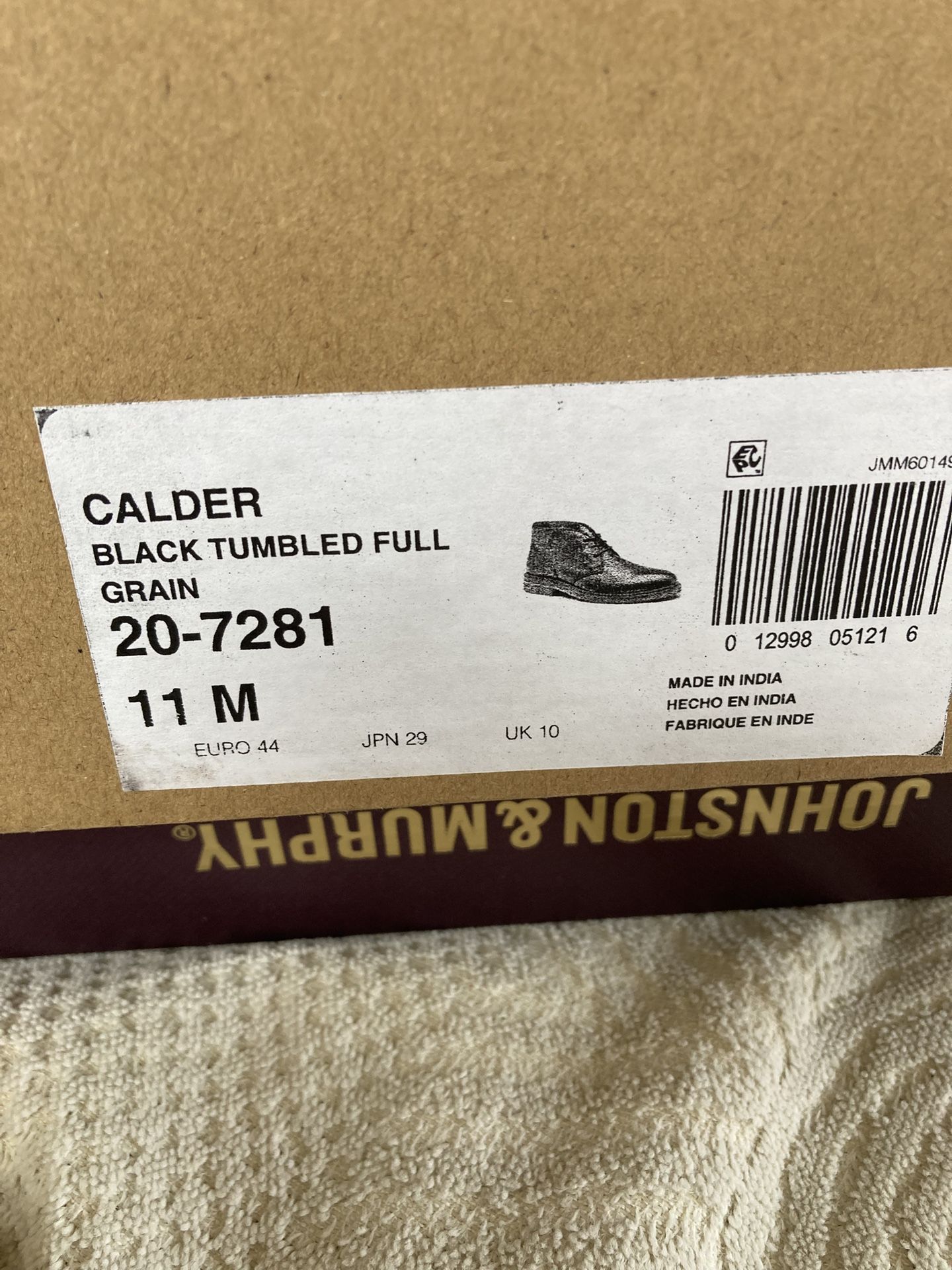 New Johnston And Murphy Calder Chukka Boots Shoes 11