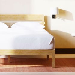 Full Size: Bed frame with headboard! No box spring needed