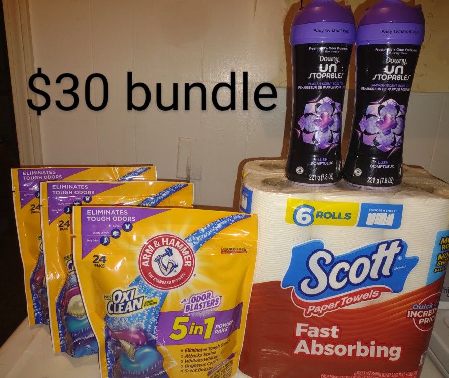 Arm & Hammer, Scott and Scent Beads Bundle $30
