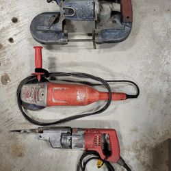 Milwaukee 3 Piece Tool Set Corded