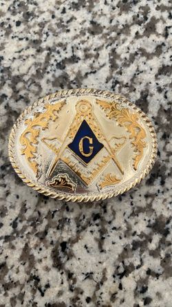 Belt Buckle, Masonic ,freemasonry, Freemason