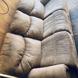 Leather couch
