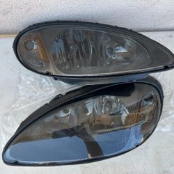 01-05 Chrysler PT Cruiser Headlights Luces Focos Micas Faros Faroles Headlamps