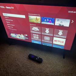 32 Inch TCL Roku TV