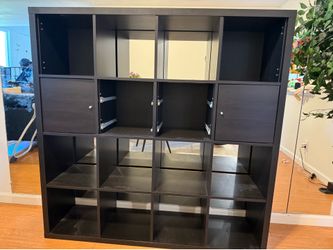 4x4 Dark Brown Box Organizer