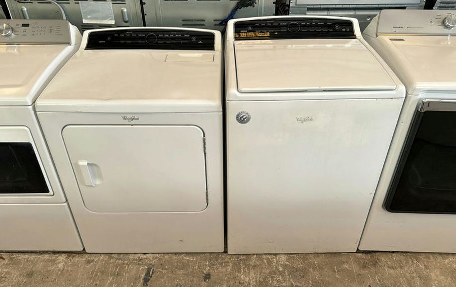 Whirlpool Basic Washer Dryer Set (Top Load Washer & Dryer Set) - Energy Efficient Quiet Operation