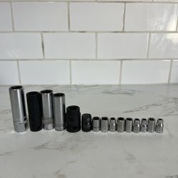 Ratchet & Impact Sockets - 5/8” to 3/16” Assortment