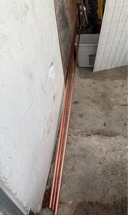 Copper type pipe 3/4 x 10ft. / pipas de cobre