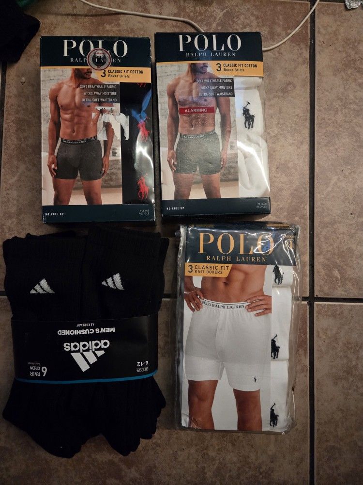 Polo And Addidas $100 Everything New