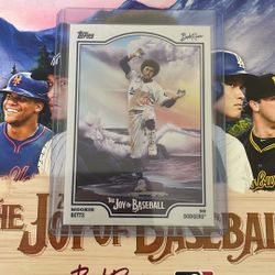 Topps X Bob Ross Joy Of Baseball 