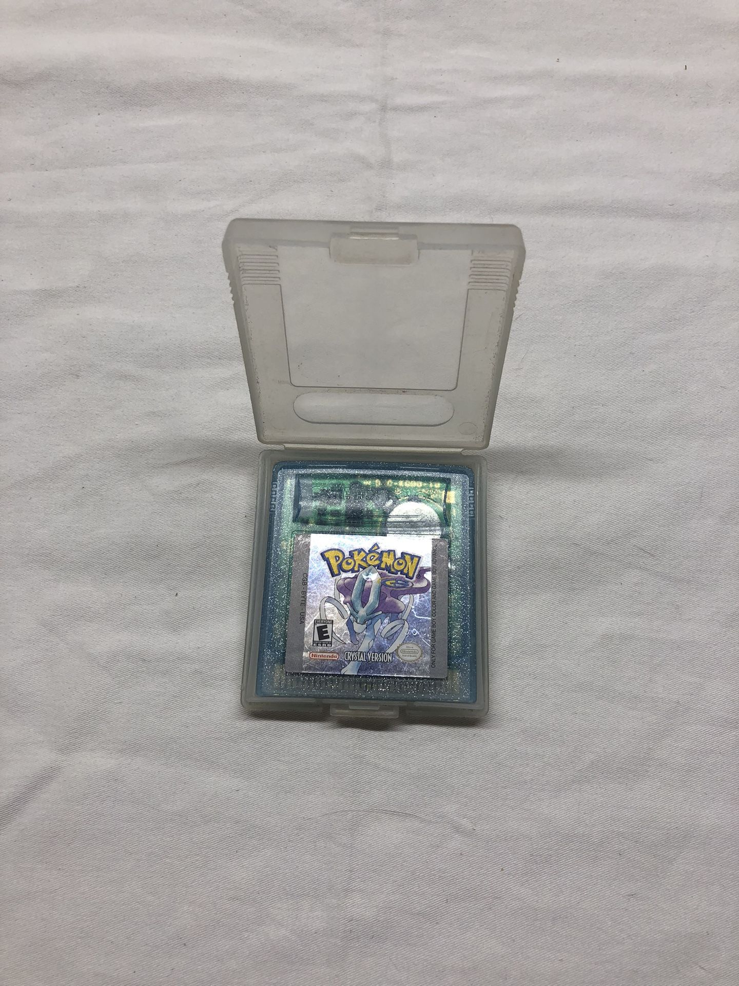 Authentic Pokémon Crystal with New Battery