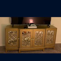 Gold dresser side board