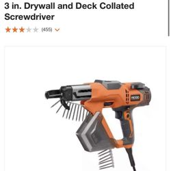 Brand New Screwdriver Gun